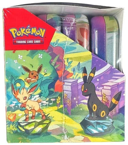Pokémon TCG: SV8.5 Prismatic Evolutions Mini Tin Display Factory Sealed