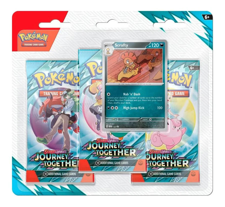 Pokémon TCG: Scarlet & Violet - Journey Together 3-Booster Blister