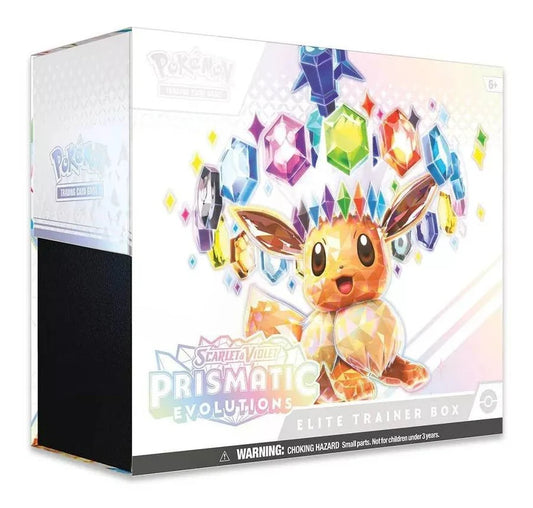 Pokémon TCG: Scarlet & Violet Prismatic Evolutions Elite Trainer Box - Reprint (PRE-ORDER)