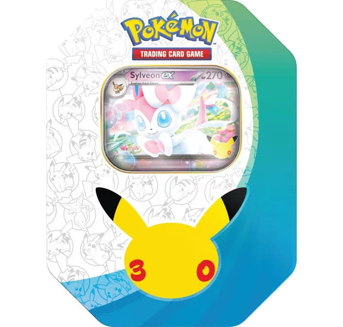 Pokémon TCG: 30th Celebration Tin - Sylveon (PRE-ORDER)
